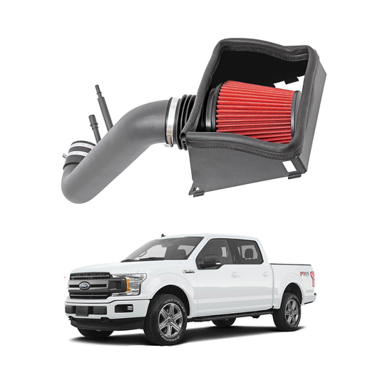 2015-2020 Ford F-150 5.0L V8 Cold Air Intake System w/ Heat Shield