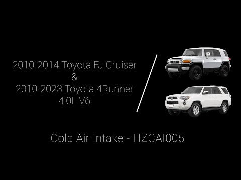 2010-2014 Toyota FJ Cruiser & 2010-2023 Toyota 4Runner 4.0L V6 Air Intake