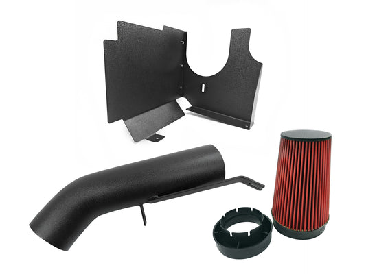 1999-2006 Cadillac, Chevrolet, GMC 4.8L 5.3L 6.0L V8 Air Cold Intake Wrinkle Black