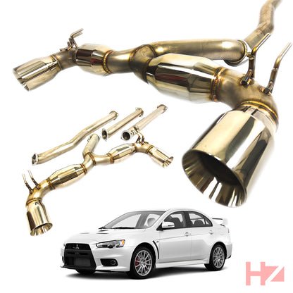 HZ Motorsport | 2008-2015 Mitsubishi Lancer Evolution X GSR MR 2.0T Full Exhaust