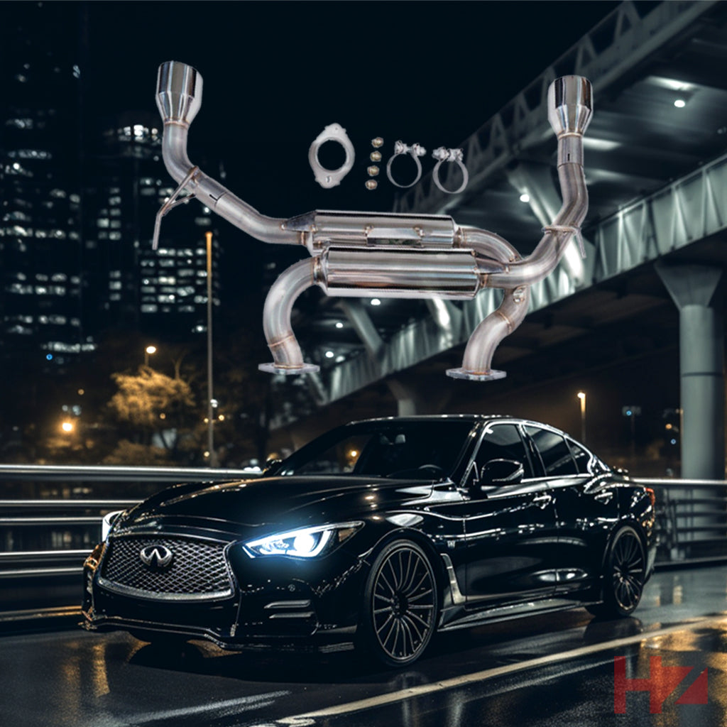 2014-2022 Infiniti Q50/Q50S Axleback Exhaust