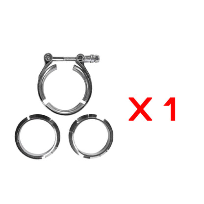 2.5" (63.5mm) Turbo V-Band Clamp Kit