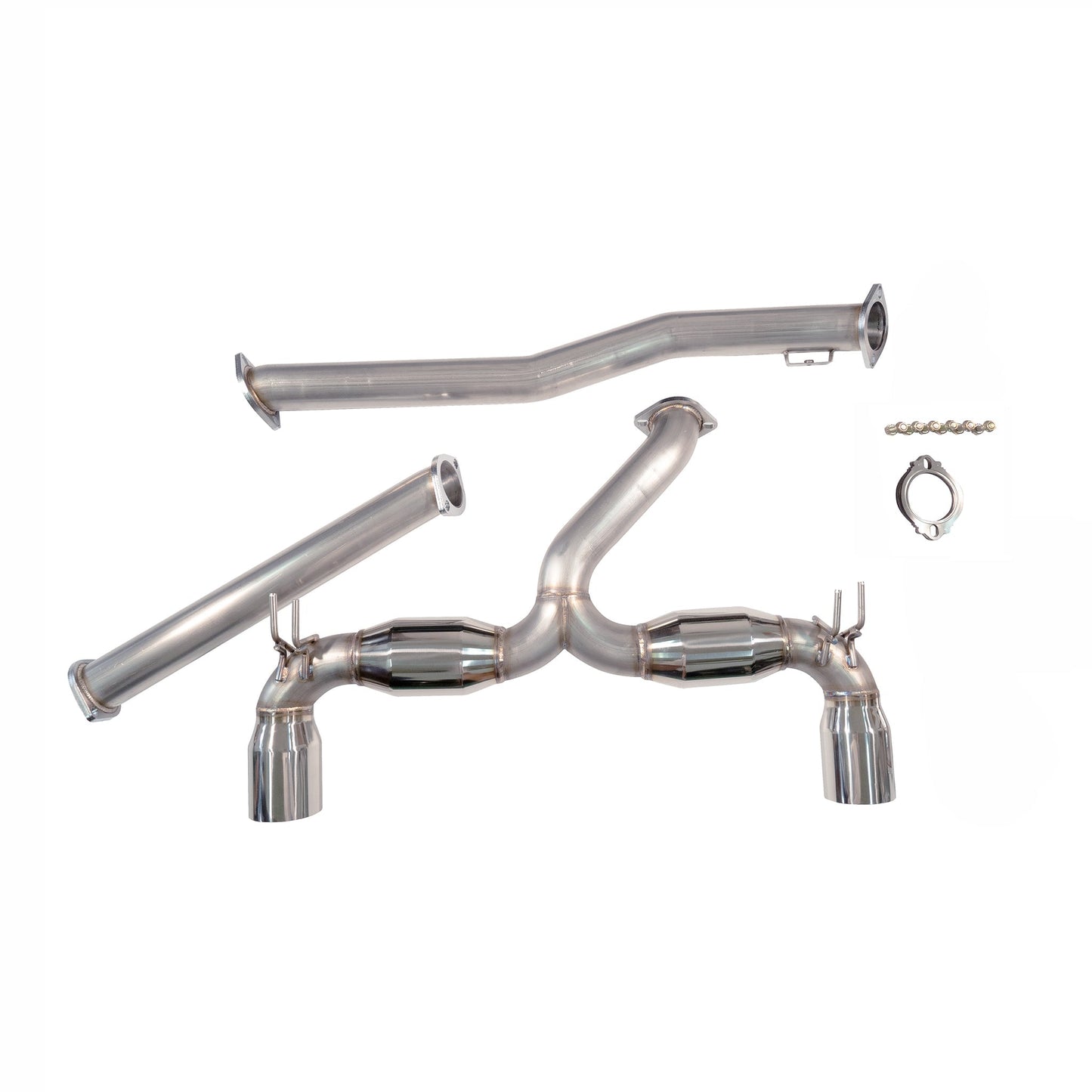 2008-2015 Mitsubishi Lancer Evolution X Catback Exhaust - HZ0009 - 729688410795 - 1